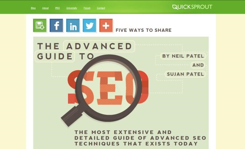Advanced Guide to SEO