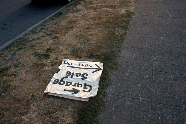 Marketing Lessons From a Garage Sale 