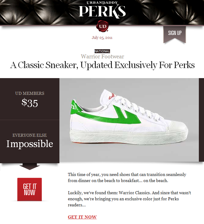exclusive email list