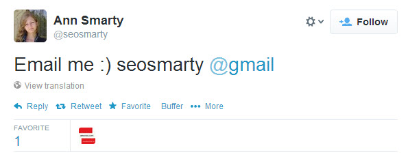Twitter Email