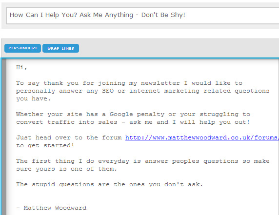 relationship email template
