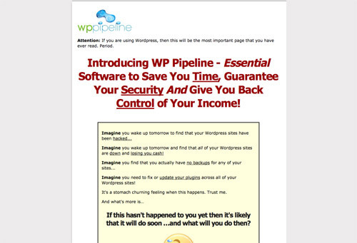 WP Pipeline.