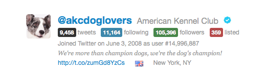 Twitter AKC