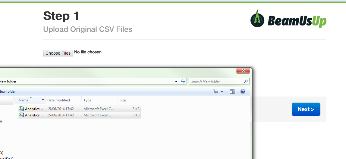 3 select all files