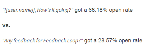 feedback loop personalization strategy